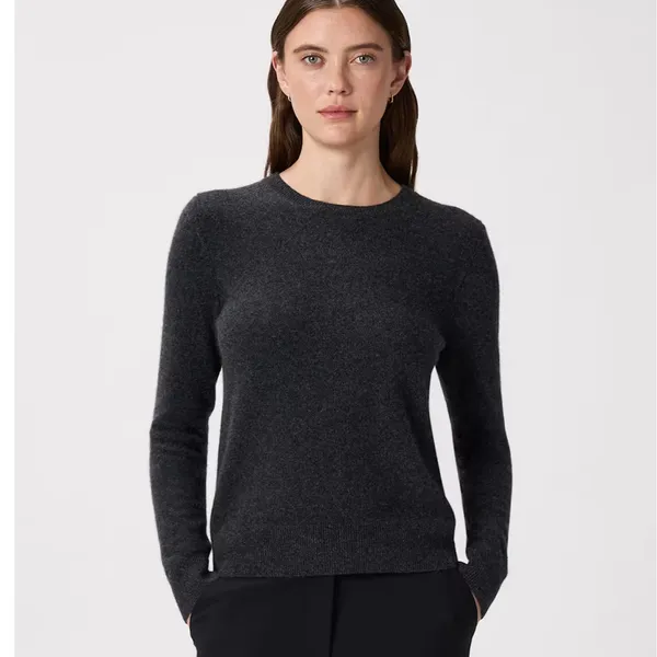 Quince - Mongolian Cashmere Crewneck Sweater - Image 2