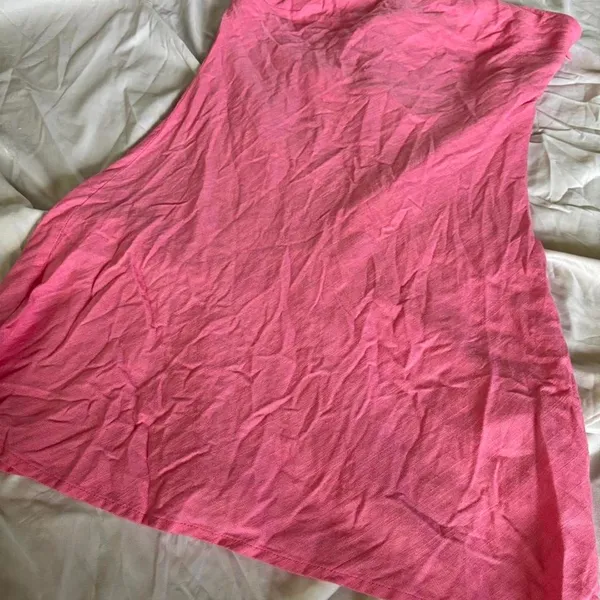 Hello Molly Hot Pink Strapless Bodycon Mini Dress Tube Dress M - Image 4