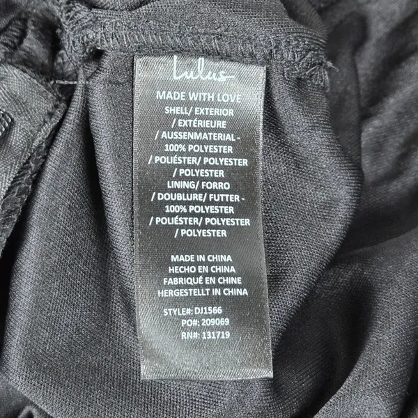 Lulus Rawya Black Strapless Maxi Dress DJ1566 Size M NWT - Image 7