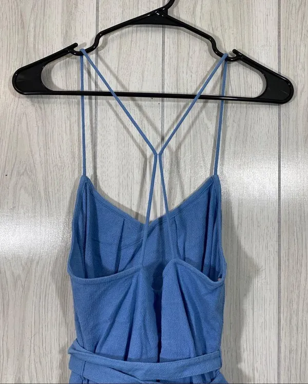 NEW Free People Melt Your Heart Cotton Mini Tie Back Dress size XS NWT - Image 7