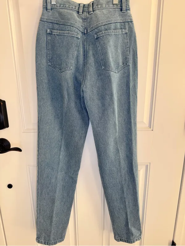Vintage Lew Magram Collection NY Women's Western Jeans Denim Blue Size 4 - Image 3
