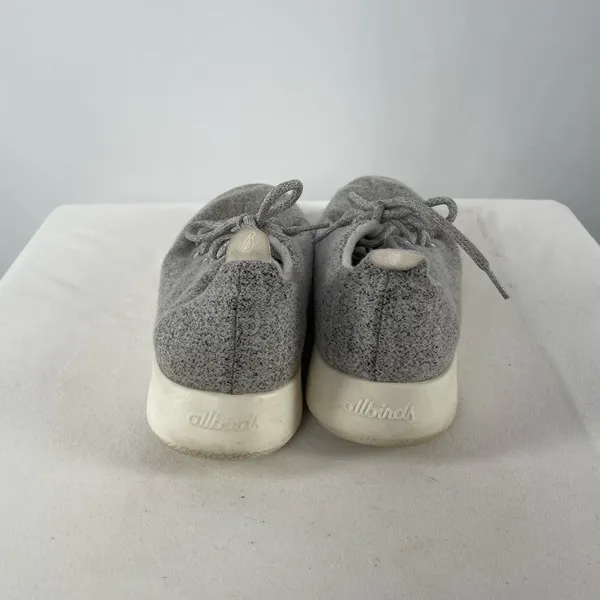 Allbirds Wool Runners Sneakers in Dapple Grey (Cream Sole)‎ Size 10 - Image 5