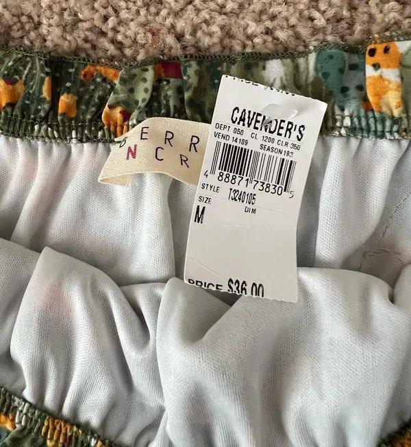 Cavenders NWT Berry N Cream Cactus Off The Shoulder Top - Image 2