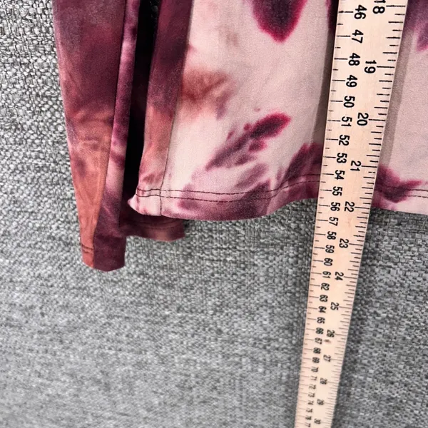 Derek Heart Baby Doll‎ Top Medium Wine - Image 11