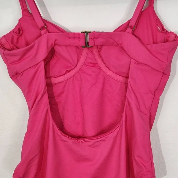 Andie Hot Pink One-Piece Swimsuit NWT Small Pink One Piece Swimwear - Image 6