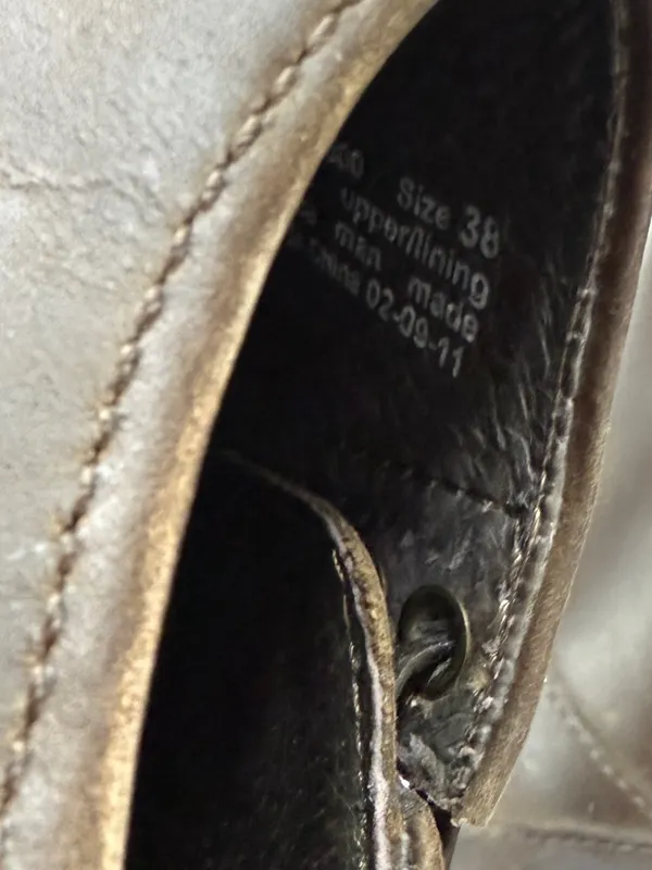 Dansko Stacie Clogs Leather Slip On Professional Academia Sz 38 or US 7.5-8 - Image 10