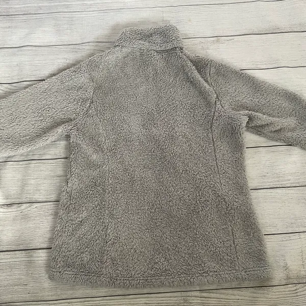 Los Gatos 1/4 Zip Jacket Quarter Zip Fleece Pullover Size Medium Grey - Image 8