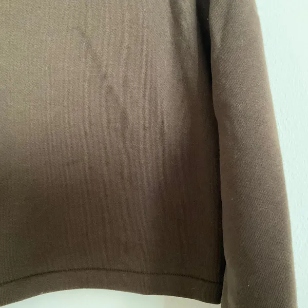 Alo Yoga Cropped Serenity Coverup Expresso S - Image 3