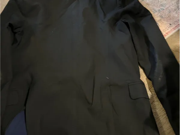Reformation Classic Black Single-Button Women's Blazer Coat - Image 14