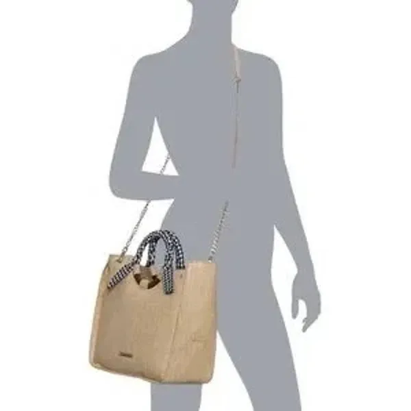 Abbie & Emmie Gingham Wrapped Handle Satchel - Image 6
