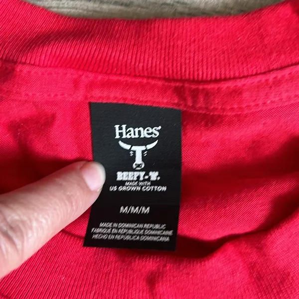 Hanes Chinatown historic district 2024 red tshirt - Image 4