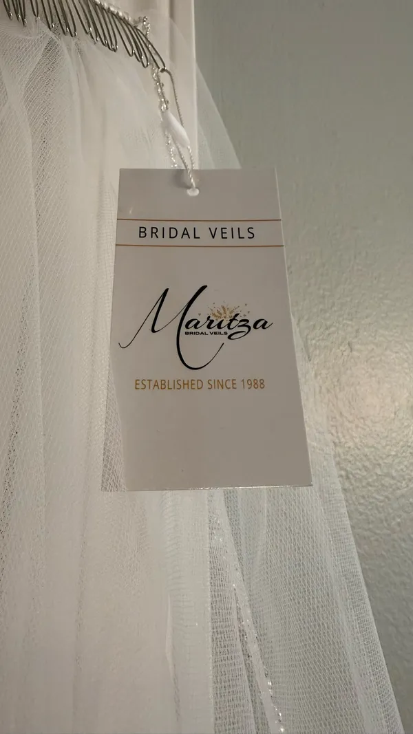 Maritza Bridal Veil Style 400C - Image 2