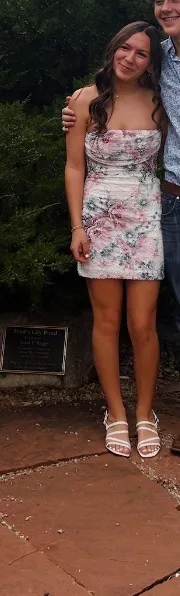 Floral Sequin Dress Multiple - Image 7
