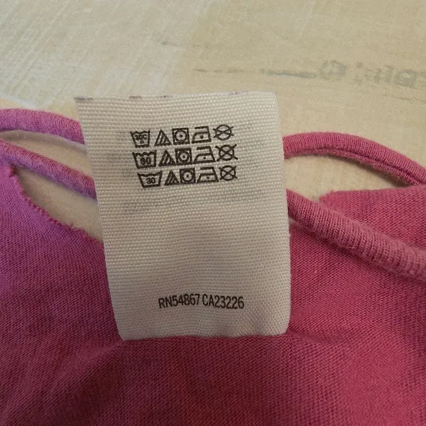 {L} Victoria's Secret Crisscross Tee Magenta - Image 10