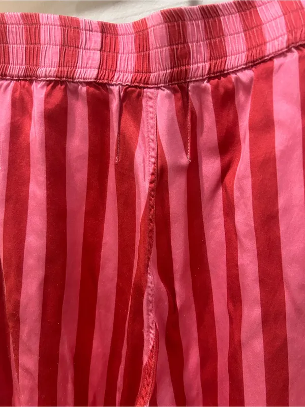 Damson Madder Joni Stripe Pants Pink Size 10 - Image 4