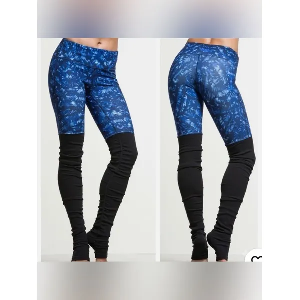 NWT new blue black ALO yoga goddess legging xxs xs women’s - Image 2
