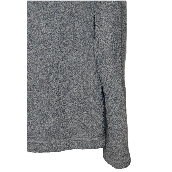 Patagonia Women's‎ Sweater Los Gastos 1/4 Zip Fleece Pullover Heather Gray Small - Image 2