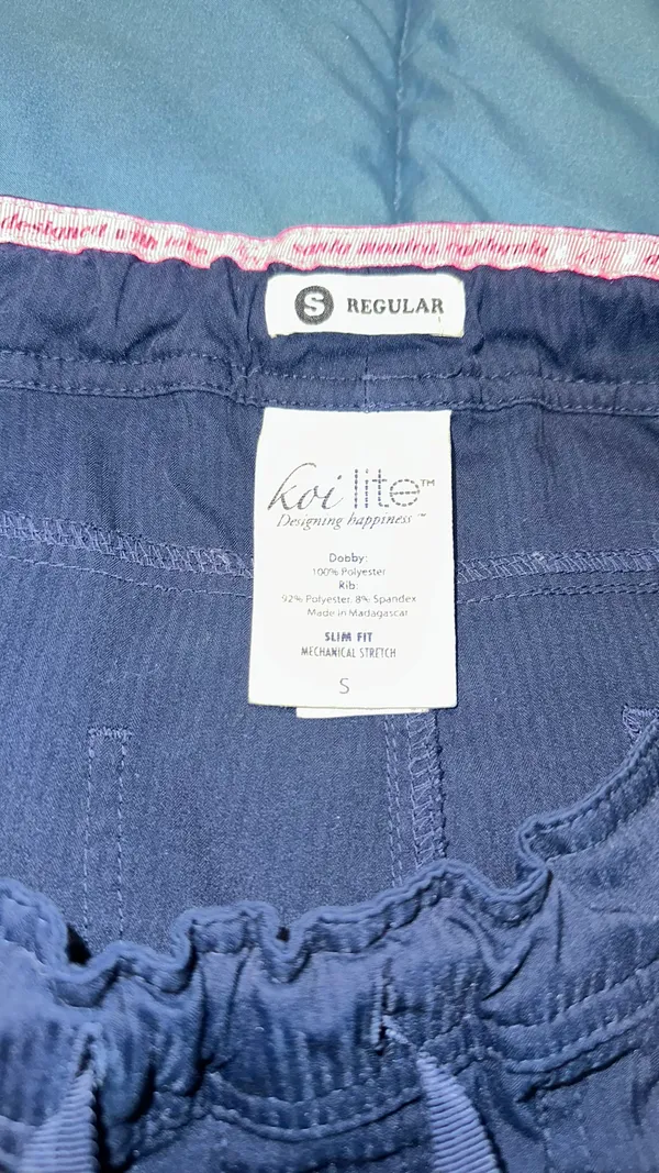 Koi Scrubs Blue - Image 6