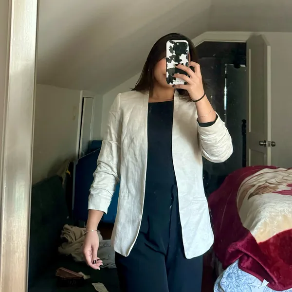 H&M Linen Blazer - Image 3