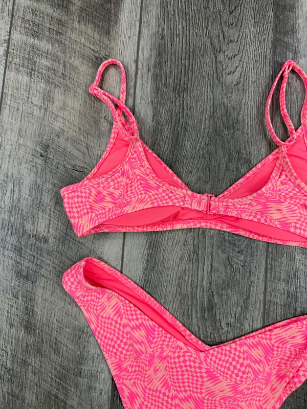 Aerie Pink Print Bikini Set - Image 10