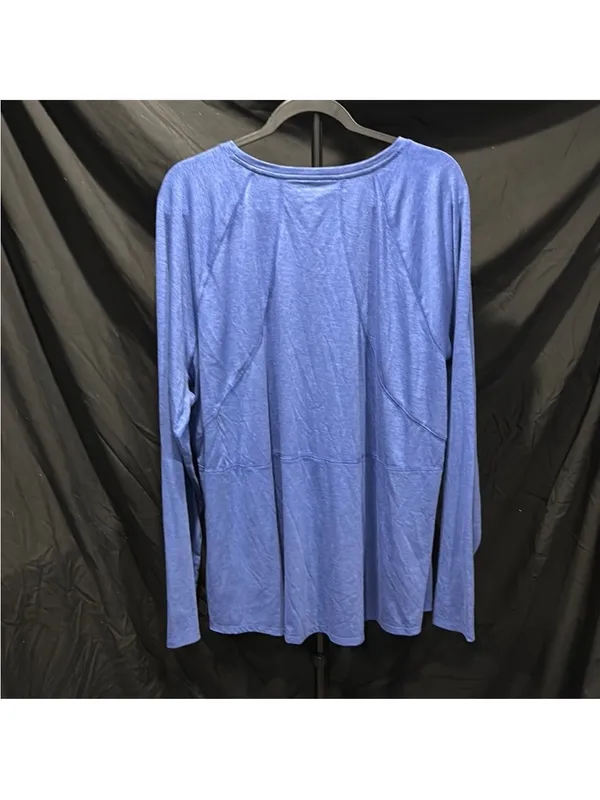 tek gear Blue Long-Sleeve Women's Jersey Top - Image 3