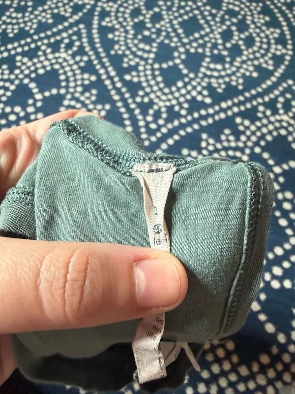 Lululemon All Tied Up Tank Grey Sage  - Image 4