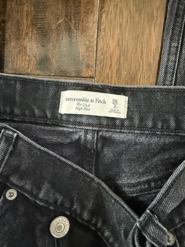 Abercrombie Crossover Dad High Rise Jean - Image 4