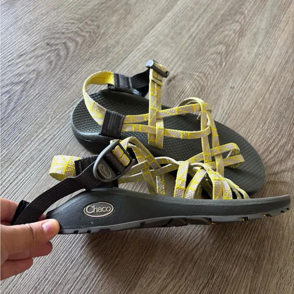 Chacos Z Cloud X2 Sandals Womens Prime Yellow Strappy Sport Hiking Water - Image 5