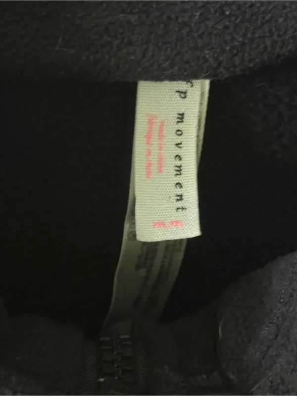 Free People Movement Higher Ground Fleece Vest in Black - Image 6