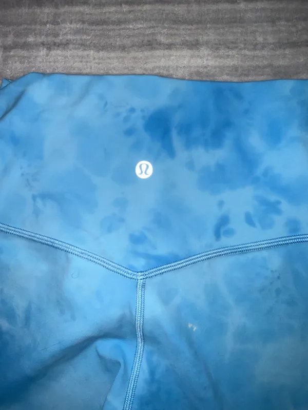 Lululemon Align no line Leggings 28” smoothie wash blueberry - Image 6