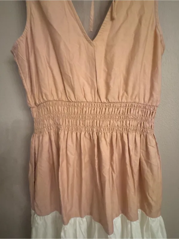ANTHRO Maeve Colorblock Tiered Maxi Dress - Image 4