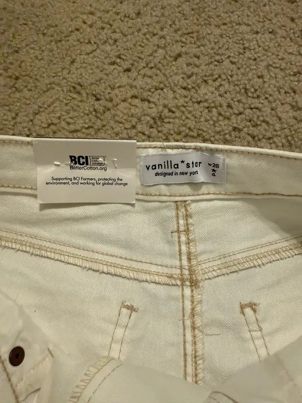 Vanilla Star Jeans White jean shorts - Image 2