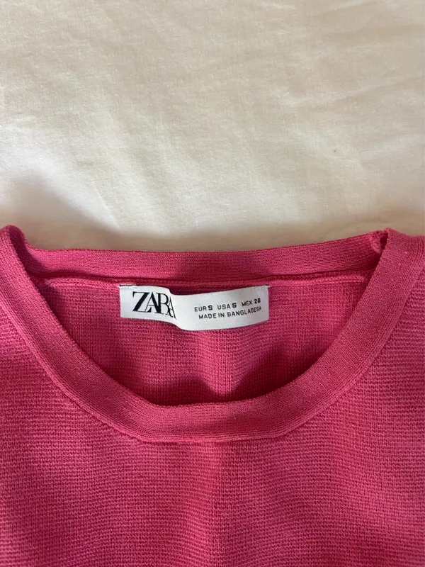 Pink ZARA Top - Image 2