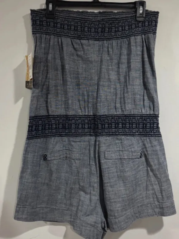 Rewind romper shorts strapless new Blue Size L - Image 3