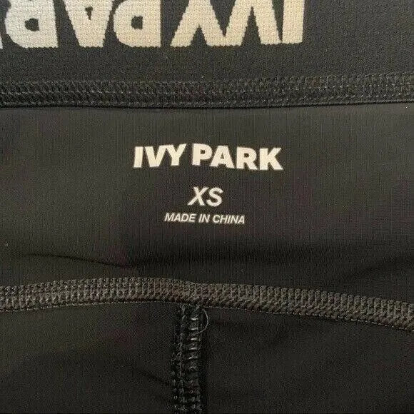 Ivy Park Beyonce Leggings XS Gray Activewear Gym Athleisure Streetwear - Image 3