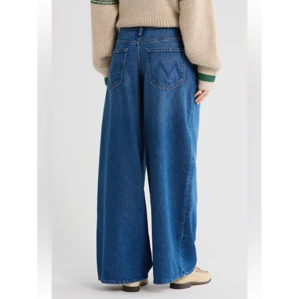 Mother The Rigatoni Sneak Wide Leg Jean - Image 2