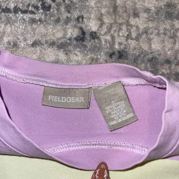 lightly worn top Purple - Image 3