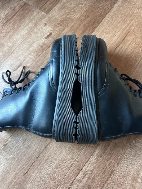 Dr. Martens Black Platform Vegan Jadon II size 9 - Image 5