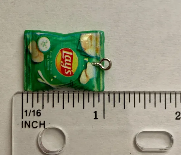 Lay’s Chips Charm Pendant Green - Image 7