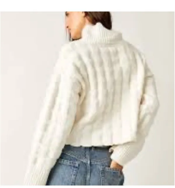Free People Care FP Soul Searcher Mock Neck Jumper *SOLD OUT* - Image 3