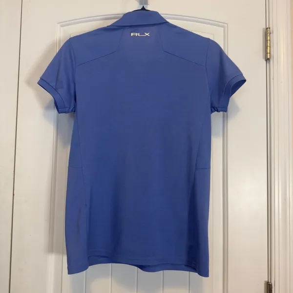 Ralph Lauren RLX Women S Golf Polo Shirt Periwinkle Short Sleeve Performance Top - Image 3