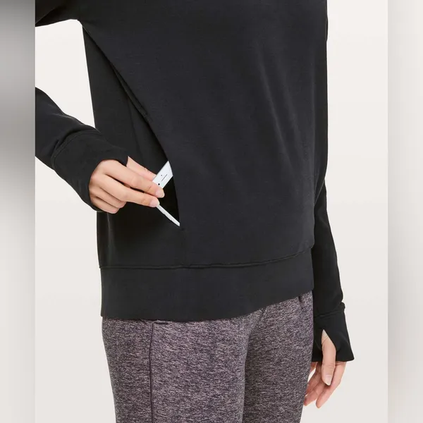 Lululemon Go‎ Forward Pullover in Black size 4 - Image 3
