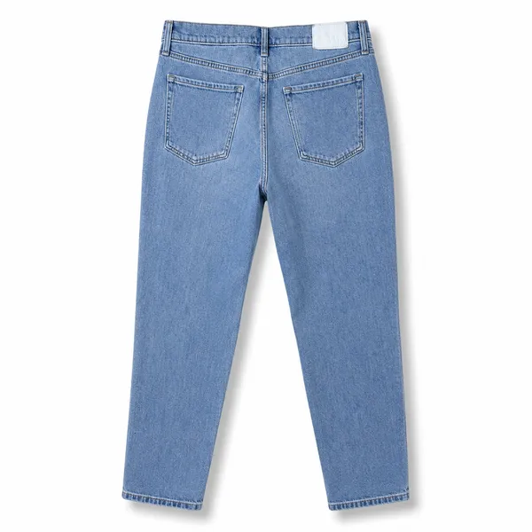 Banana Republic Premium Denim Light Wash Classic High Rise Slim Jeans Size 30L - Image 5