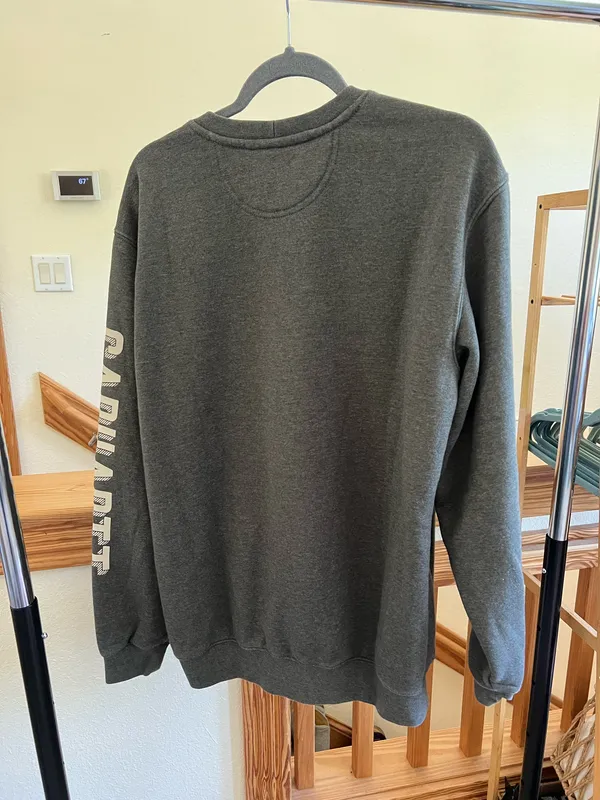 Grey Carhartt Loose Fit Sweatshirt - Image 3