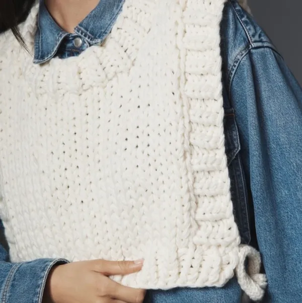 Anthropologie Knit Sweater Vest - Image 2