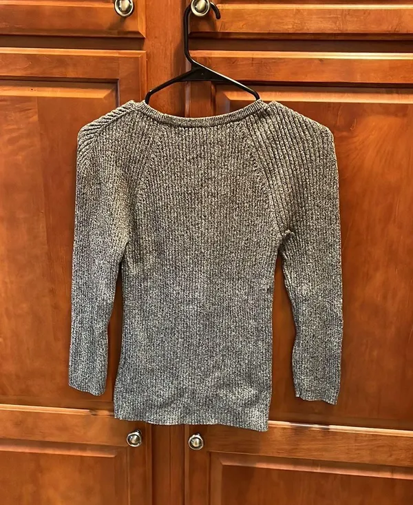 Peekaboo Ribbed Sweater - Image 2