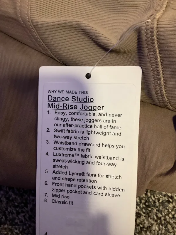 Lululemon Dance Studio Joggers - Image 4