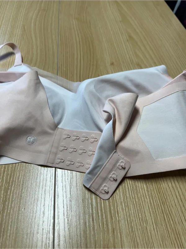 Honeylove CrossOver Wireless Bra Pink Cloud Size L Size L - Image 10