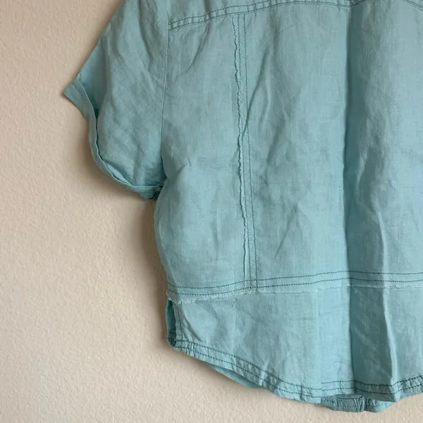 Free People Annabelle Linen Shirt - Image 6