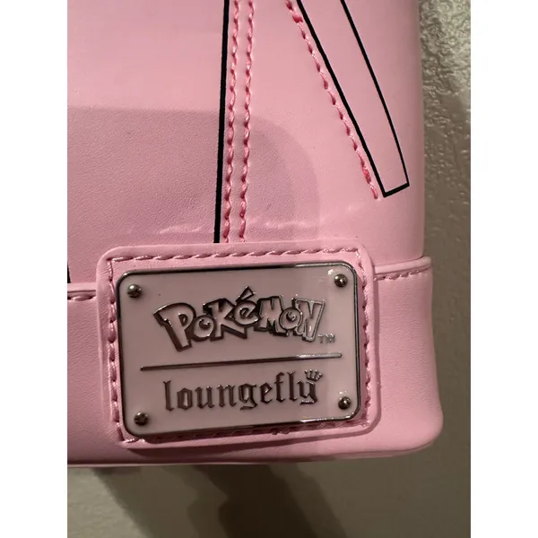 NWT Loungefly Pokemon Ice Cream Denim Jacket Mini Backpack Purse Bag - Image 4